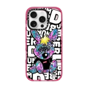iPhone 16 Pro Impact Case MagSafe Compatible Punny-Peach Grapes