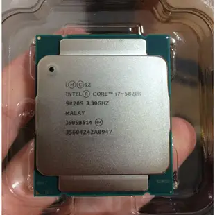 英特爾 Intel Core i7-5820K LGA2011-3 CPU處理器 i7 5820K SR20S 3.3G