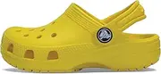 [Crocs] Sandals Classic Clog Kids/Toddler (Classic), Lemon, 18.5 cm