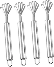 Stainless Steel Coconut Meat Scrapers Pcs Multifunctional Kitchen Tools Metal Coconut Opener Portable Fruit Scraper Easy to Use