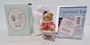 2007 Cherished Teddies RAYMOND Santa's Sending Holiday Wishes - 4009186 - NIB