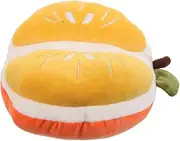 Gogogmee Stuffed Fruit Plush Pillow Kawaii Orange Cushion for Soft Decorative Throw Pillow for Living Room Bedroom Gaming Chair Classroom Decor