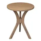 Centrum Gatsby Round Side Table Small Natural wood Side Tables