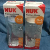 在飛比找蝦皮購物優惠-NUK 240ml 寬口徑玻璃彩色奶瓶