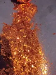 Coppertone Chunky mix polyester glitter 2 oz. in a shaker bottle!