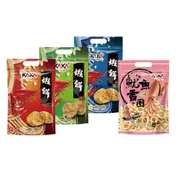 在飛比找PChome24h購物優惠-KAKA 醬燒蝦餅 蝦餅 蝦片-80g/包 (5包/組) (