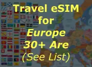Europe 30+ Area Travel SIM eSIM | 30 Days, 5-20GB | Data Roaming On-the-Go