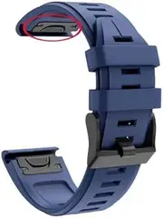 [ISOUDE] 26 22mm Silicone Watchband For Garmin Fenix7 7X 6 6X Pro 5X 5 Plus 3HR MK2 Enduro Quick Release Easyfit Smart Wristband Correa