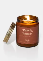 [BLOW ME CANDLE CO] Peach, Please! Candle