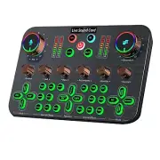 Gaming Audio Mixer, Streaming Audio Mixer, Audio Interface Sound Card for6980