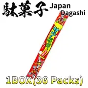 Sour Paper Candy Cola [36 packs] japan Soft candy japanese dagashi