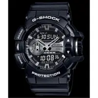 在飛比找蝦皮商城優惠-CASIO 卡西歐 G-SHOCK 鋼鐵裝甲手錶 -黑X銀(