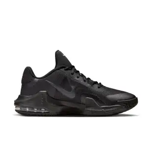 【NIKE 耐吉】籃球鞋 男鞋 運動鞋 包覆 緩震 AIR MAX IMPACT 4 黑 DM1124-004