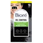 Biore Charcoal Deep Cleansing Pore Strips Nose Strips for Blackhead Removal o...