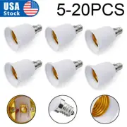 Light Bulb Socket Adapter E12 to E26/E27 Base Chandelier Converter US New