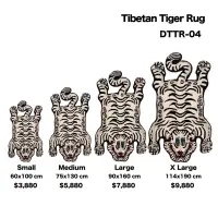 在飛比找蝦皮商城優惠-Tibetan Tiger Rug 西藏老虎地毯