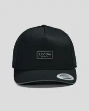 [Lucid] Lucid Men's Summit Snapback Cap in Black One Size Black
