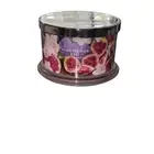 HomeWorx by Slatkin & Co Gardenia Fig Four Wick Candle Silver 18 oz NWOT