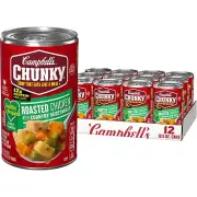 Campbell’s Chunky Healthy Request Soup Roasted Chicken Soup with Country Vege...