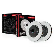 DBA Rear 5000 T3 Black Hat Disc Brake Rotors for Tesla Model 3 ELEC E0 2019-On