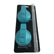 Straw Lid Kit Fits for All Wide Mouth Hydro Flask Bottle 2 Lids 2 Straws 2 Brush
