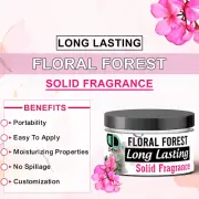 Floral Forest Solid Perfume Balms – Long-Lasting, and Alcohol-Free Unisex