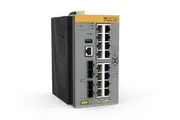 Allied Telesis 16 x 10/100/1000T POE+ ports 4 x 100/1000X SFP adv L3 industrial switch DC power supplies Requires purchase of NetCover Support/ Software Updates