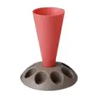 Piping Bag Stand, Piping Bag Holder with 8 Slots Nozzles, Plastic Pastry8470