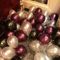 在飛比找蝦皮購物優惠-【火爆】網紅氣球結婚婚禮寶石珠光氣球加厚告白生日派對布置裝飾