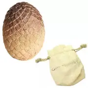 Game of Thrones Viserion Dragon Egg Prop Replica Paperweight - With Pouch