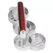 Mini Burger Press, Round Shape Hamburger Press Patty Maker for Picnic for Bar...