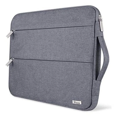 13 13.6 Inch Laptop Sleeve Case Compatible with MacBook 12.6-13.6 Inch Grey