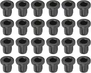 Zohisin 24Pcs A Arm Short Bushings Black ABS Ideal Replacement for Multiple of Polaris Ranger and Sportsman Including 400 425 500 700 800 900 Reducing Friction Wear Vibration and