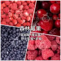 在飛比找森森購物網優惠-【莓果工坊】新鮮冷凍森林莓果 (綜合4種莓果)
