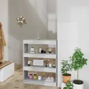 Book Cabinet/Room Divider Grey Sonoma 80x30x103 cm Engineered wood