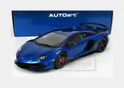 1:18 AUTOART Lamborghini Aventador Svj 2018 Nethuns Blue Met AA79174 Model