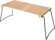 Portable Aluminum Folding Picnic Table for Camping Hiking and Fishing Lightweight and Durable Wood Garden Coffee Table Foldable and Easy to Carry Outdoor Camping Supplies