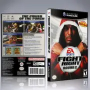 GameCube Replacement Case - NO GAME - Fight Night - Round 2