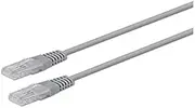 RJ45 LSZH Cat.6 UTP Ethernet Patch Cable, AWG24, 100% Copper, Allogen-Free, Grey, 10 m