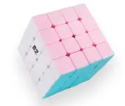 QiYi Neon 4x4x4 Magic Cube MoFangGe Frosted Stickerless Speed Puzzle 4x4 Cube