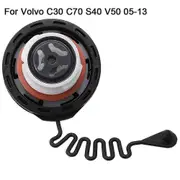 1pc Vehicle Dark Gray Fuel Gas Cap Fuel Tank Cover 31261589 Dark Gray ABS For Volvo C30/C70 S40 V50 2005-2013 Inner Tank Covers