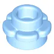 正版樂高LEGO零件(全新）- 24866  花  亮淺藍色