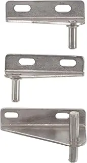 Zerodeko 3pcs Freezer Door Hinge Hardware for Smooth Opening Closing for Coolers Refrigerators Fit for Various Models