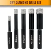DRY DIAMOND DRILL BITS FOR PORCELAIN GRANITE TILE GLASS CERAMICS MARBLE 6mm-14mm