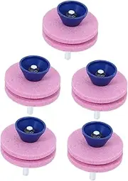 5pcs Lawn Mower Blade Sharpener High Precision for Mower Blades Replacement for Electric Trimmer Garden Tool Accessory