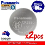 2 x CR2330 3v 265mAh lithium Battery button cell/coin FAST POST MELBOURNE STOCK