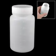 Laboratory Chemical Storage Plastic Widemouth Bottle White 250mL