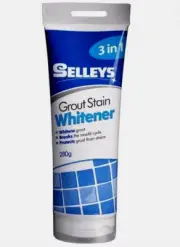 GROUT STAIN WHITENER 280g Selleys 3 in 1 Whitens Protects Breaks mould cycle