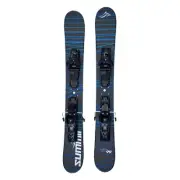 Summit Carbon Pro 99cm Skiboards Snowblades Mounted w. Atomic M10 Ski Bindings