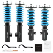 [MaXpeedingrods] 24 Levels Damping Adjustable Coilovers compatible for Subaru Impreza WRX GC6 GC7 GC8 92-00 Lowering Kit